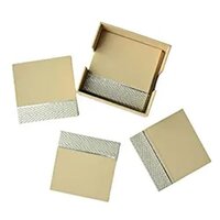 Leather Coasters study set