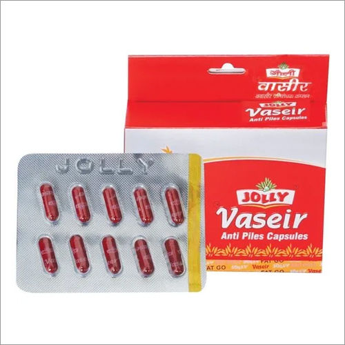 Jolly Vaseir Anti Piles Capsules Age Group: Suitable For All Ages