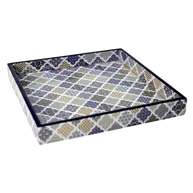 Decorative Tray Cosmetic Organizer Display Holder