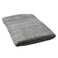 Grey Solid Turkish Design Towel