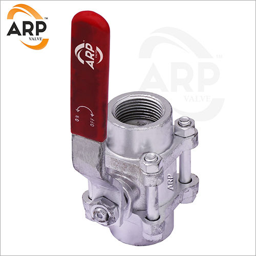 Sliver 3 Pc Screwed End Ball Valve