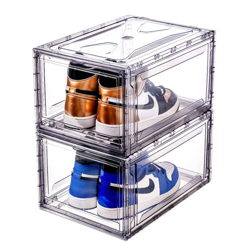 Transparent Shoe Storage Boxes