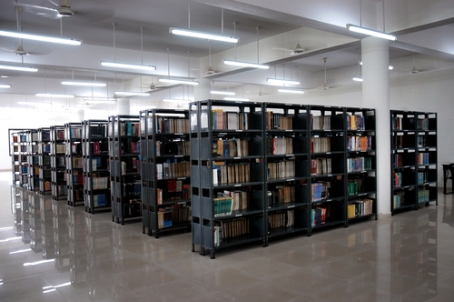 Library Metal Rack - Steel SSF 30, 6.05 FT x 3 FT x 0.75 FT | No Assembly Required, Five Compartments, Paint-Coated Finishing, 1-Year Warranty