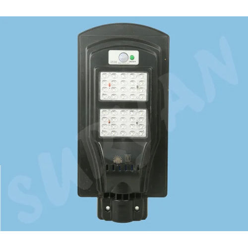 Black 40W Led Abs Solar Street Light