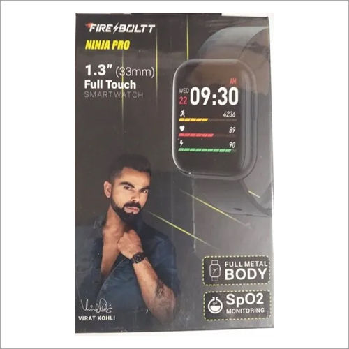 Black Fire Bolt Ninza Pro Smartwatch