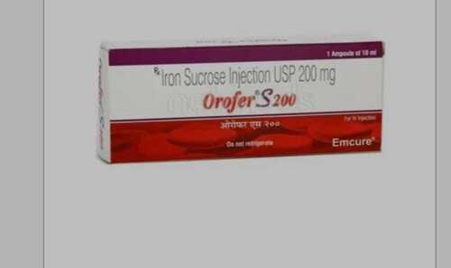 Orofer S 200 Mg Injection