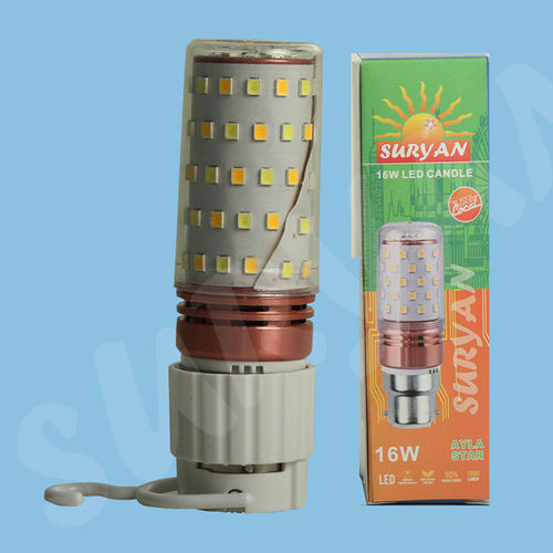 16W  Suryan LED Candle Bulb 3 IN 1