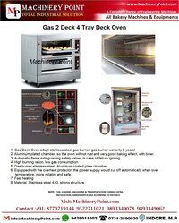 1 Deck 1 Tray Gas Oven