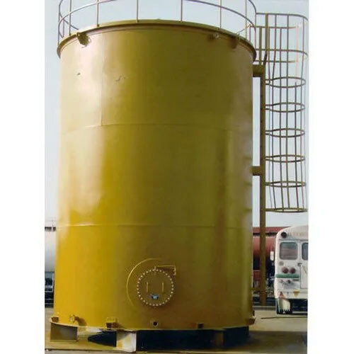 Vertical FRP Chemical Storage Tank