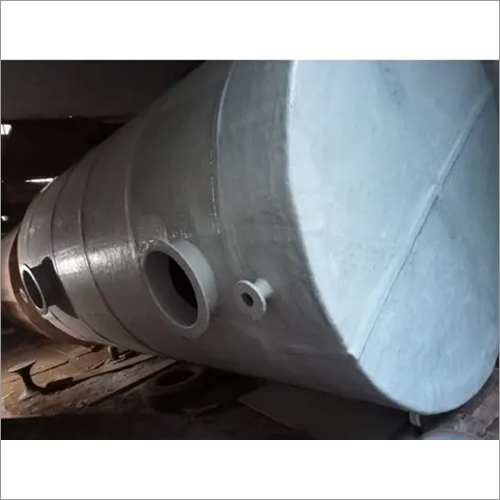 50 KL FRP Tank - 5 mm Wall Thickness, White Color | Leak-Proof, Chemical Resistant, High Capacity, Durable, Corrosion Resistant, Easy Maintenance