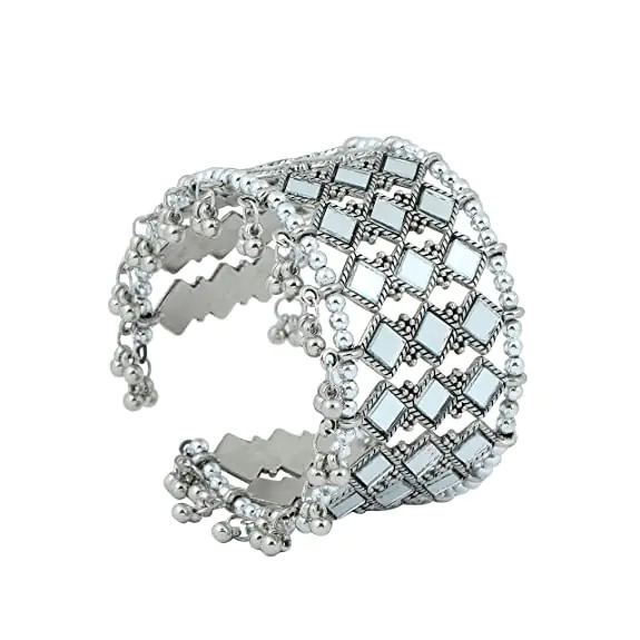 Mirror Cuff Adjustable Bracelet
