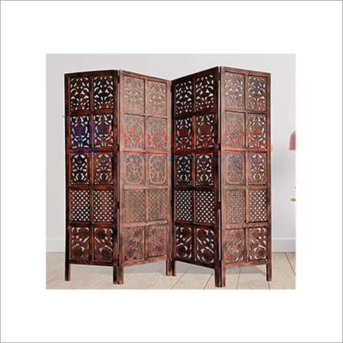 Brown Wooden Room Partition And Divider