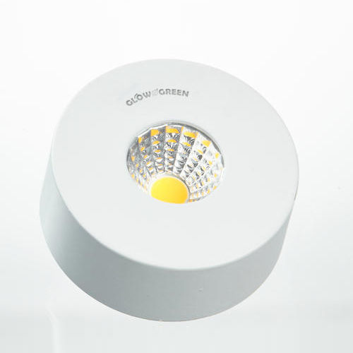 White 3W Led Cob Surface Round Light