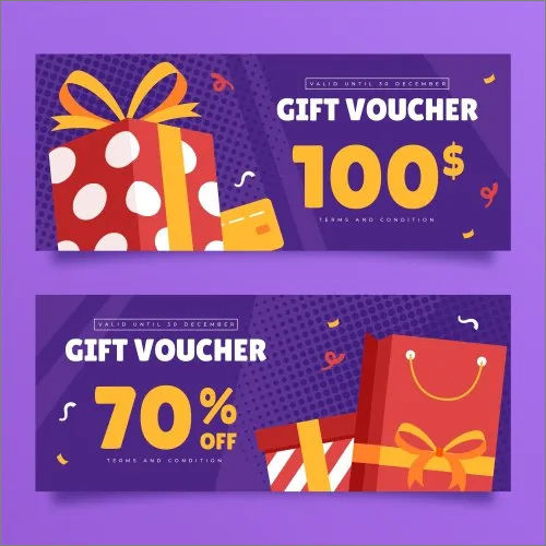 Gift Voucher Printing Service