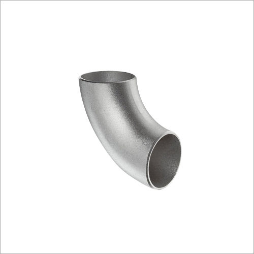 Silver Stainless Steel 304/304L Butt Weld Pipe Fitting Long Radius 90 Degree Elbow