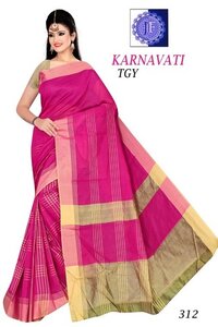Karnavati-Cotton Based Premium Saree