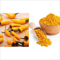 Yellow Chilli Powder - Food Grade, Light Yellow Color | Raw Powder Format, Premium Quality Spice