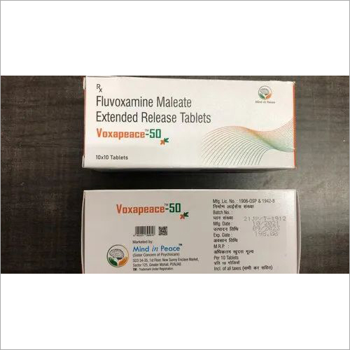 Fluvoxamine Maleate 50 Mg Tablets
