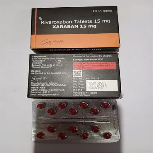Rivaroxaban 15 Mg Tablet
