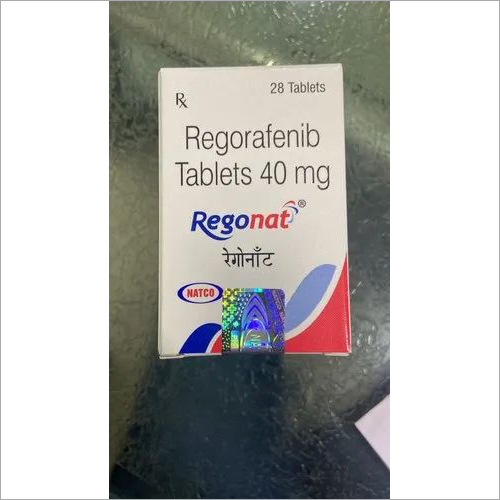 Regorafenib Tablets 40Mg Regonat General Medicines