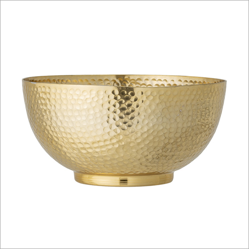 Brass Plating Bowl - Antique Elegant Design | Durable, Polished Finish, Ideal for Home Decor and Gifting