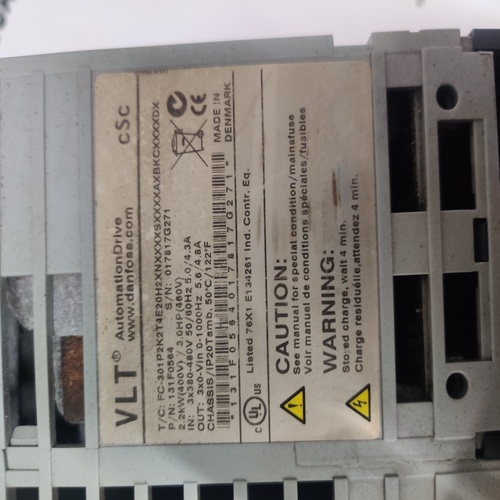 VLT FC-301P2K2T4E20H2XNXXXXSXXXXAXBXXXXDX AUTOMATION DRIVE