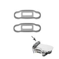 Props Holder For DJI Mavic Mini/Mini 2/ Mini SE Propeller Holder Silicone Cover Accessories (Grey)