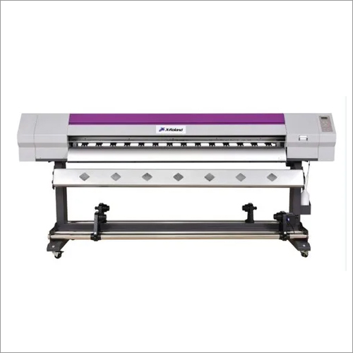 Semi-Automatic Eco Solvent With Colour Printer Machine