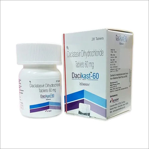 60 MG Daclatasvir Dihydrochloride Tablets