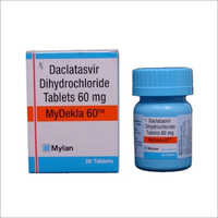 Daclatasvir Dihydrochloride Tablets - 60 Mg | Oral, Tablets For Effective Hepatitis C Treatment