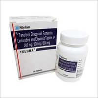 Tenofovir Disoproxil Fumarate, Lamivudine & Efavirenz Tablets - 300mg & 600mg Dosage | 30 Tablets Bottle Form