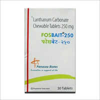 250 Mg Lanthanum Carbonate Chewable Tablets