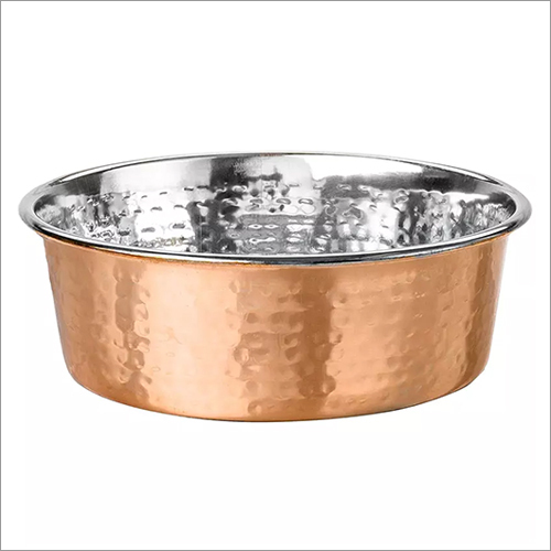 Silver Pet Feed Bowls For Cats And Dogs