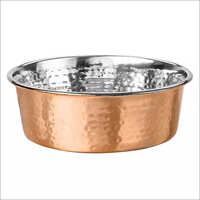 Silver Pet Feed Bowls For Cats And Dogs
