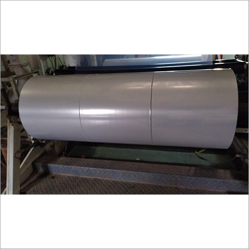 Plain Film Roll - Heavy Duty PVC, White Color, Non-Adhesive Stretch Wrap for Efficient Packaging
