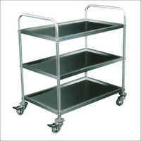 Stainless Steel Kitchen Trolley By Lakshmi Food Machinery