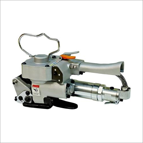 Battery Operated Pet Strapping Tool - Stainless Steel, Semi-Automatic with Frequency Speed Control