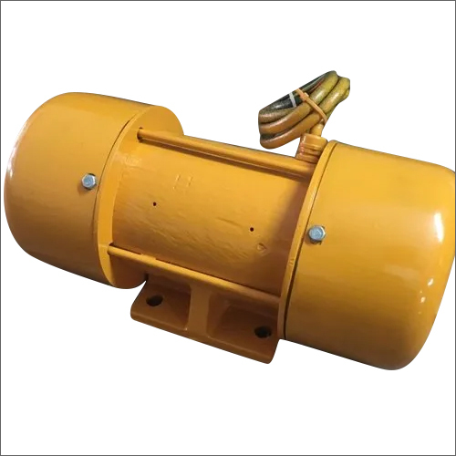 Yellow 0.5 Hp Vibrator Motor