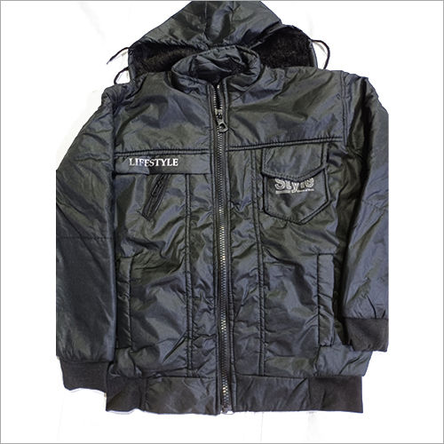 Full Sleeve Mens Hooded Black Puffer Jacket at best price in Hisar