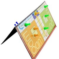 Magnetic Ludo and Snakes and Ladders