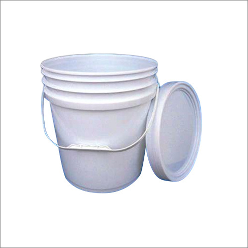 Chemical Plastic White Bucket Size: Different Available