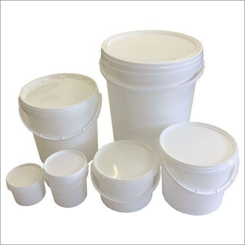 White Grease Plastic Bucket