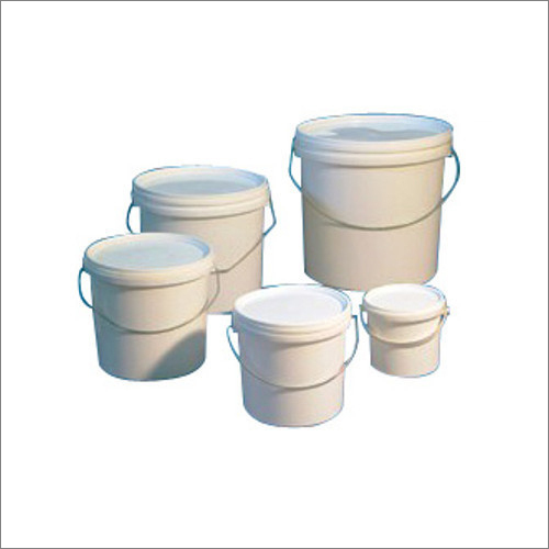 White Plastic Paint Containers