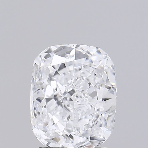 Cushion 1.26ct D SI1 IGI Certified HPHT Lab Grown Diamond EC2411