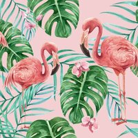 Customized Story and Floral Wallpaper