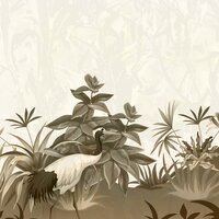 Customized Story and Floral Wallpaper
