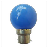 Blue Led Night Bulb - Crystal And Ceramic, 0.5 Watt, B22 Base, Soft Blue Glow | Multi-purpose Night Lamp For Relaxing Atmosphere