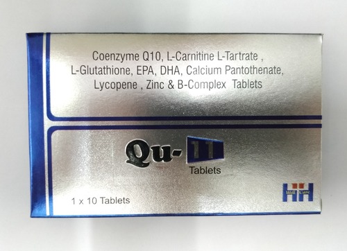 Coenzyme Q 10 Tablet - Drug Type: Health Supplements