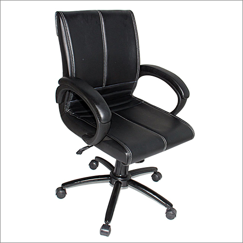 Black Leather Office Chair