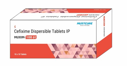 Cefixime 100 Dispersible Tablets